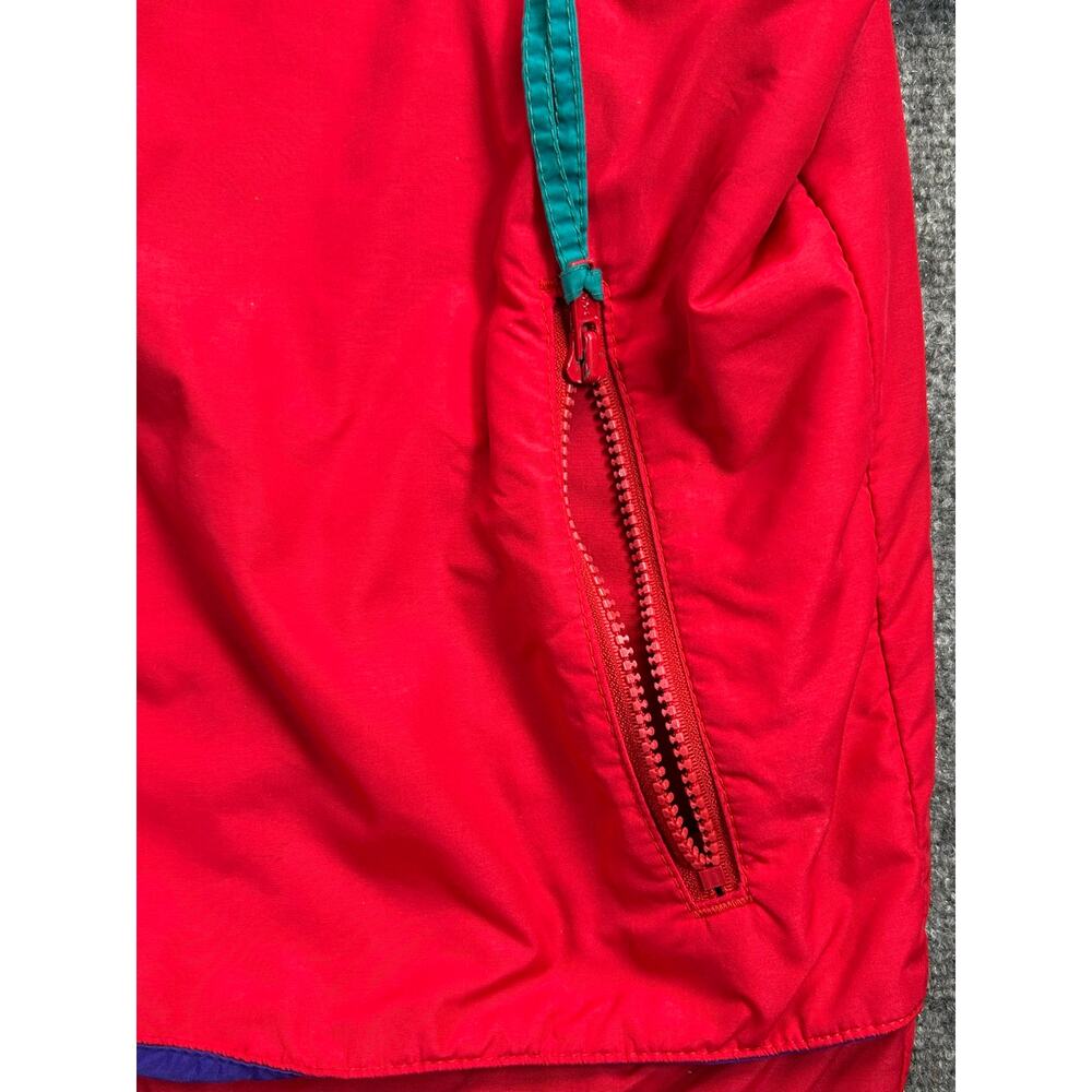 90s Vintage Columbia Powder Keg Ski Jacket Men's Large Red Purple Made in Korea - Picture 6 of 14